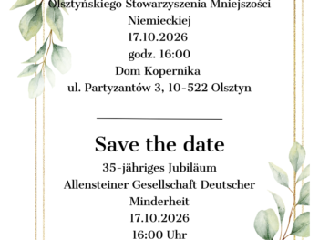 Save the date